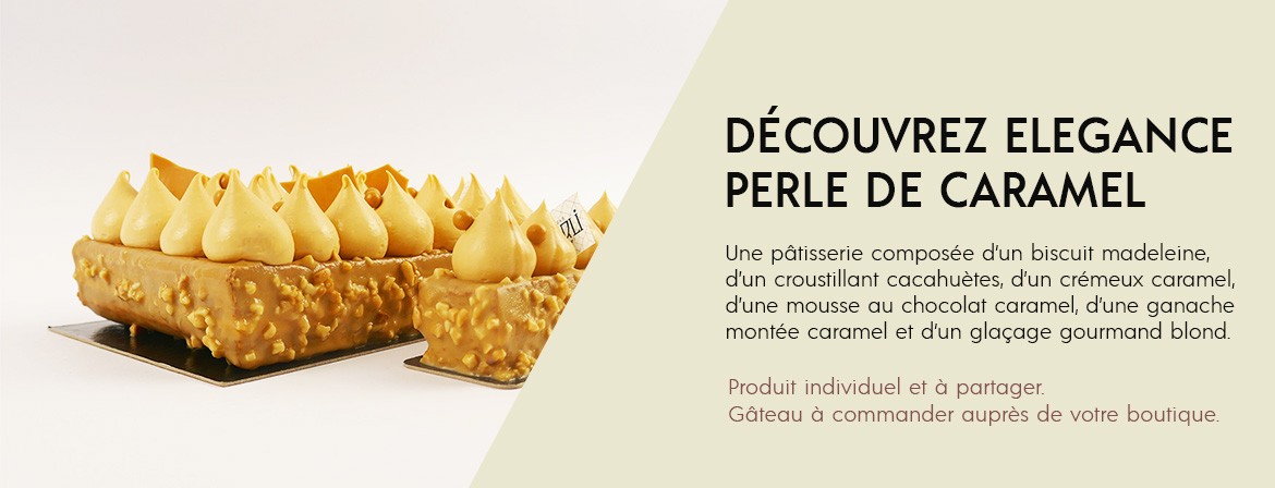 Gâteau Elegance Perle de Caramel 2024